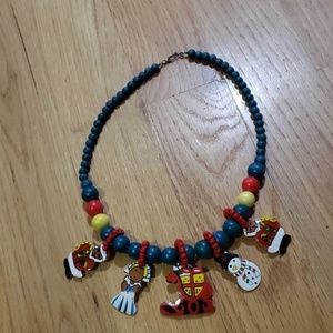 Christmas holiday necklace from Hawaii